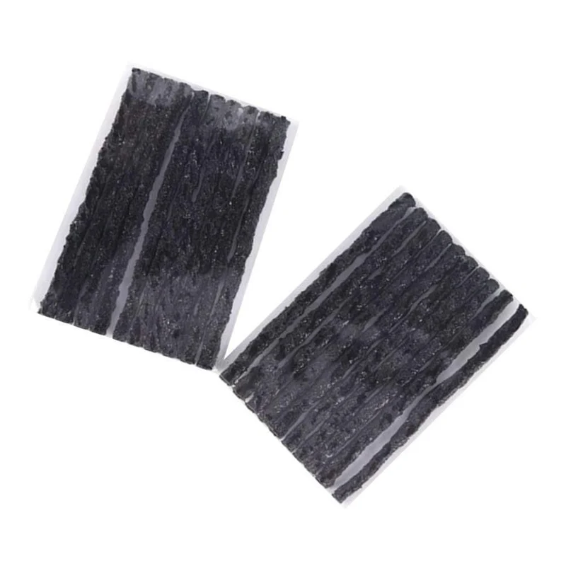 100 stücke Auto Reifen Tubeless Reifen Dichtung Streifen Dauerhafte Verschleiß Widerstand Reparatur Gummi Streifen Reifen Reparatur Werkzeuge Für Auto Reifen