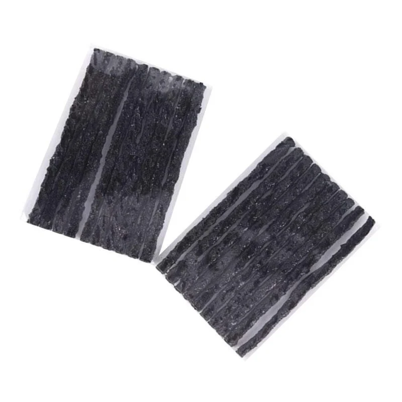 100 stücke Auto Reifen Tubeless Reifen Dichtung Streifen Dauerhafte Verschleiß Widerstand Reparatur Gummi Streifen Reifen Reparatur Werkzeuge Für Auto Reifen