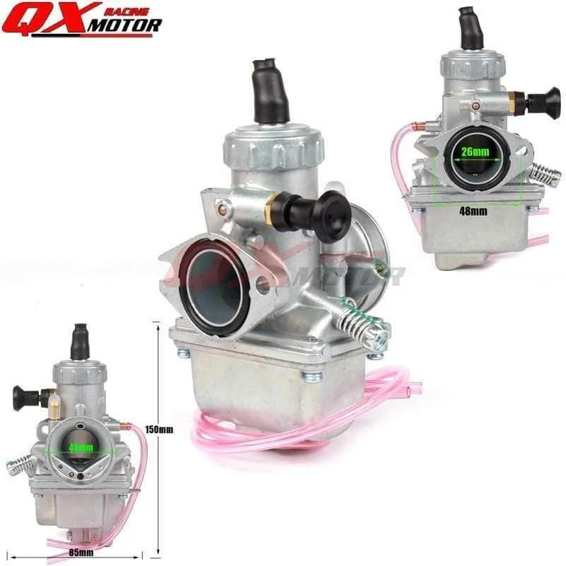 MOLKT Vergaser 26mm Vergaser für 125ccm 140ccm Pit Dirt Bike ATV Quad PZ26 Performance Vergaser kostenloser Versand