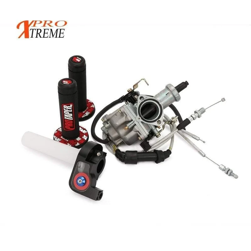 PZ30 IRBIS TTR250 Tuning Tuned Power Jet für Keihin 30 mm Vergaser, sichtbare Twister-Kabelgriffe