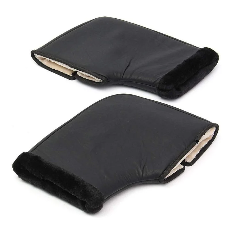 Wasserdichte Motorrad Roller Winter Handschuhe Quad Bike Lenker Hand Fur Muffs Handschuhe Mitts Winter Warmer