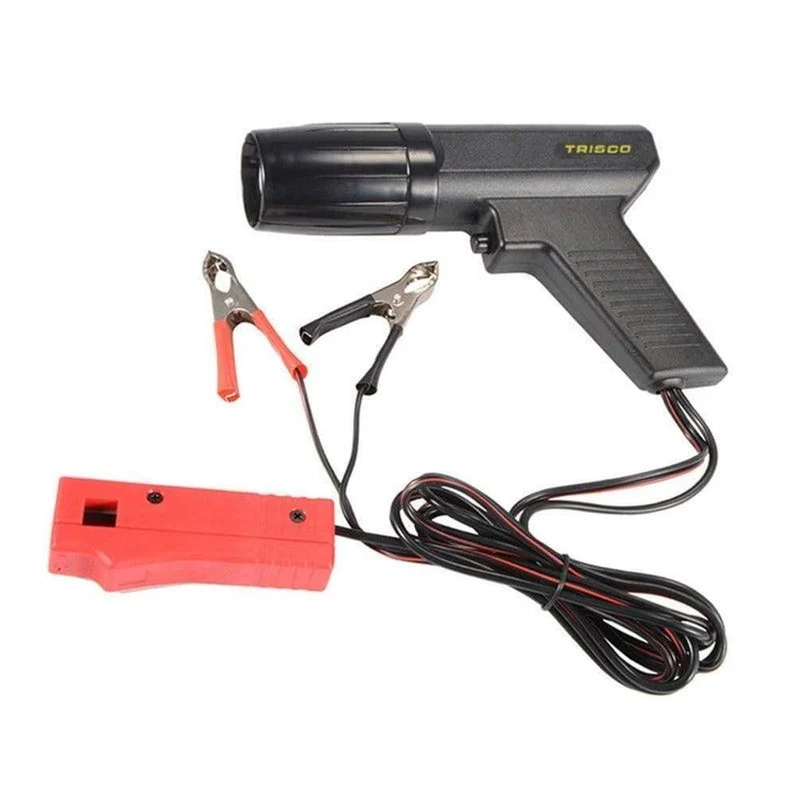 12V Professionelle Auto Motorrad Motor Timing Licht Zündung Fernlicht Timing Strobe Licht Induktive Timing Lampe Detektor
