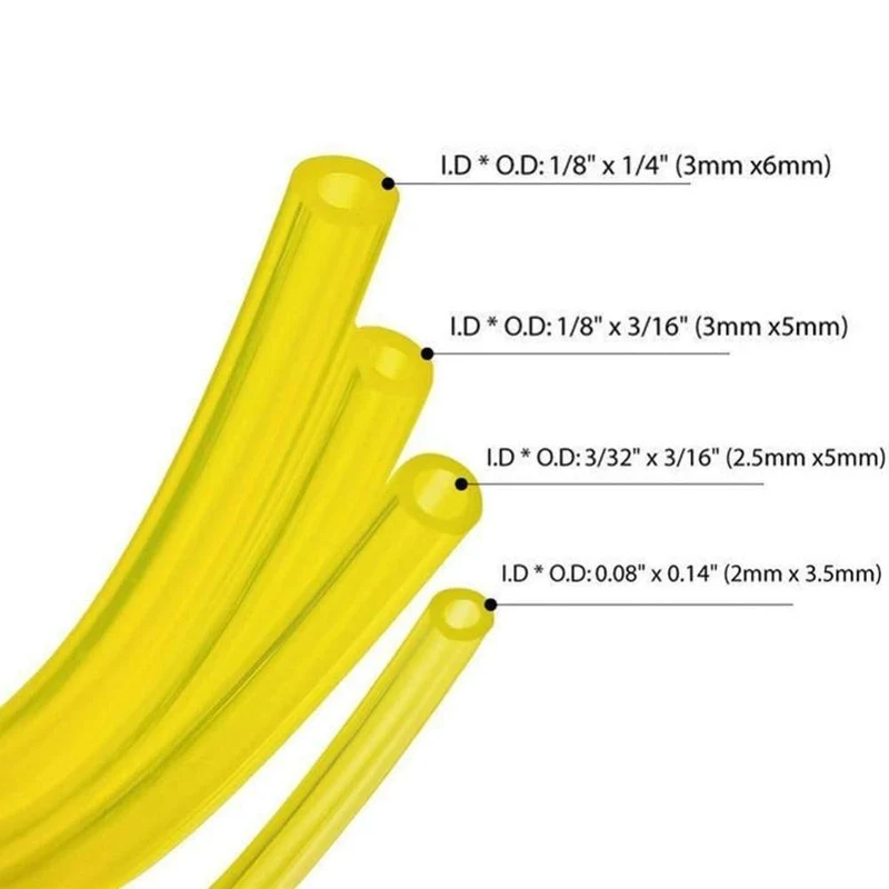 3M 6M 9M 10M 15M Tygon Benzin Öl Kraftstoff Gas Rohr HoseLine Rohr Schlauch IDxOD 3mm x 5mm 2.5mm x 5mm 3mm x 6mm 2mm x 3.5mm