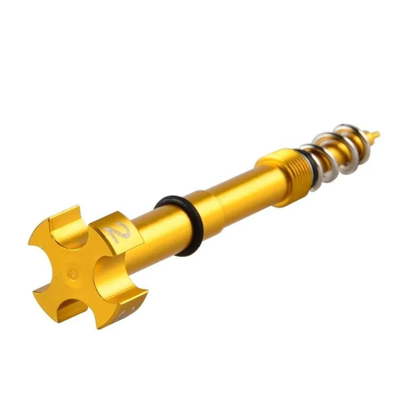 Einstellbare Luftvergaser Kraftstoff Gemisch Schraube Für Motorrad ATV Dirt Bikes Keihin FCR MX Vergaser Carby Motor 4 Hub