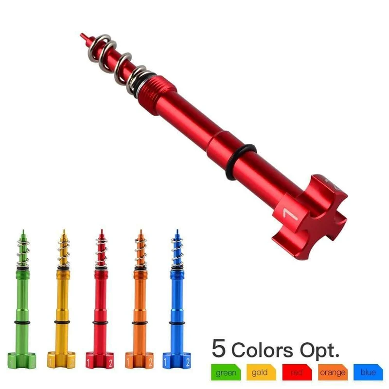 Einstellbare Luftvergaser Kraftstoff Gemisch Schraube Für Motorrad ATV Dirt Bikes Keihin FCR MX Vergaser Carby Motor 4 Hub