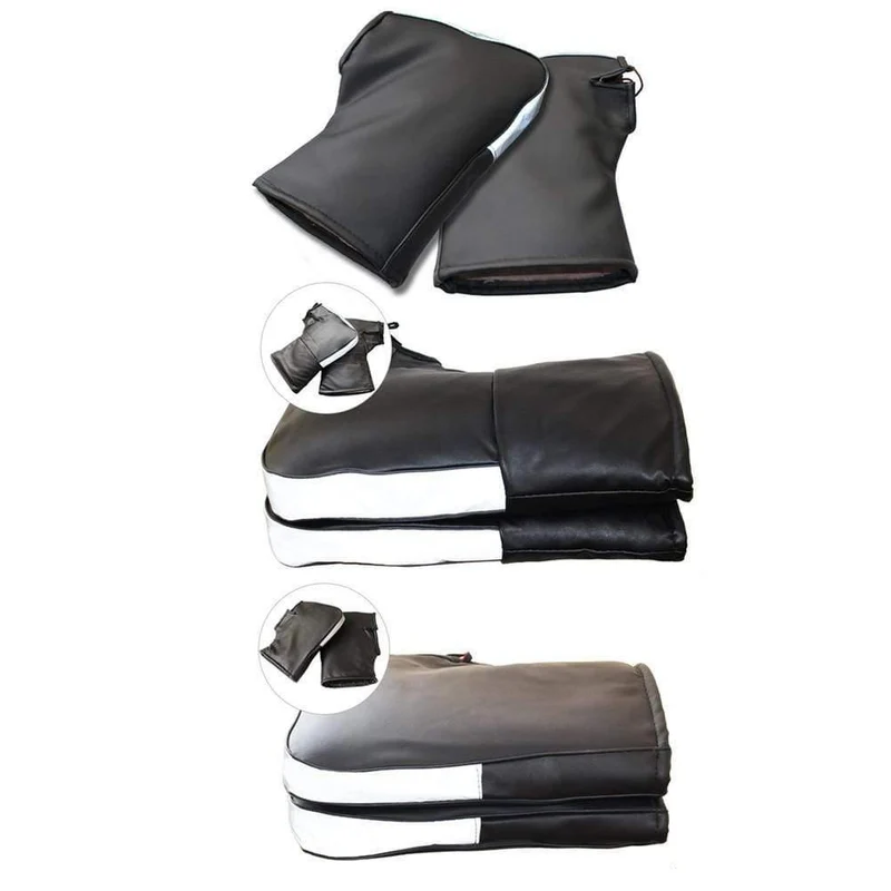 Universal Motorrad Fahrrad Lenker Handschuhe Winter Warme Roller Quad Bike Winddicht Griff Bar Handschuhe Schutz Abdeckung