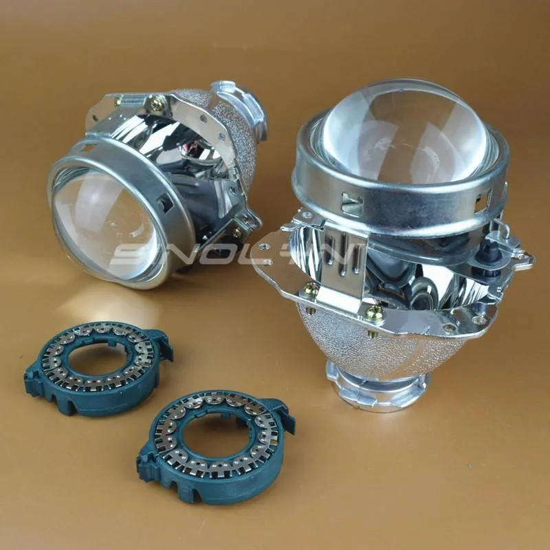 EVOX-R V2.0 D2S Bi-Xenon-Projektorlinse Scheinwerfer ersetzen für BMW E60 E39 X5 E53 / Audi A6 C5 C6 A8 / Mercedes Benz W211 209 / Octavia