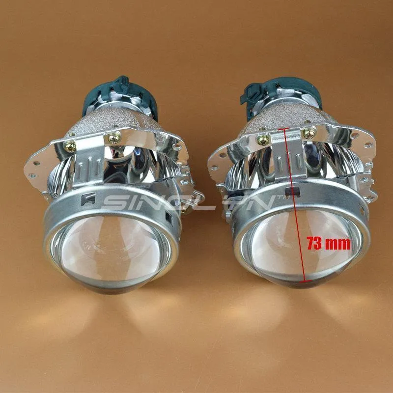 EVOX-R V2.0 D2S Bi-Xenon-Projektorlinse Scheinwerfer ersetzen für BMW E60 E39 X5 E53 / Audi A6 C5 C6 A8 / Mercedes Benz W211 209 / Octavia
