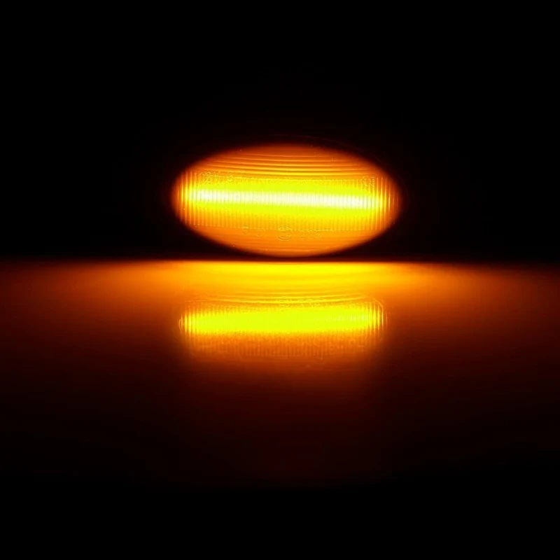 2 stücke Led Dynamische Blinker Seite Marker Licht Sequentielle Blinker Lampe Für Peugeot 307 206 207 407 107 607 1007 Partner expert