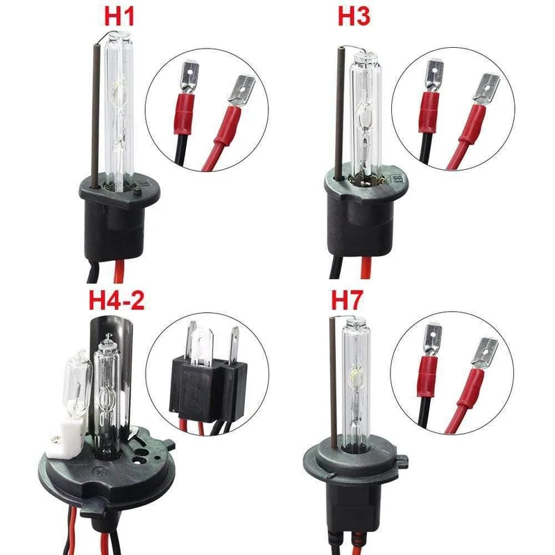 55W Autoscheinwerfer Nebelscheinwerfer HID-Xenon-Licht-KIT Birnen-Vorschaltgerät H1 H3 H4 H7 H8 H9 H11 9005 HB3 9006 9007 881 4300K-10000K Schnellstart
