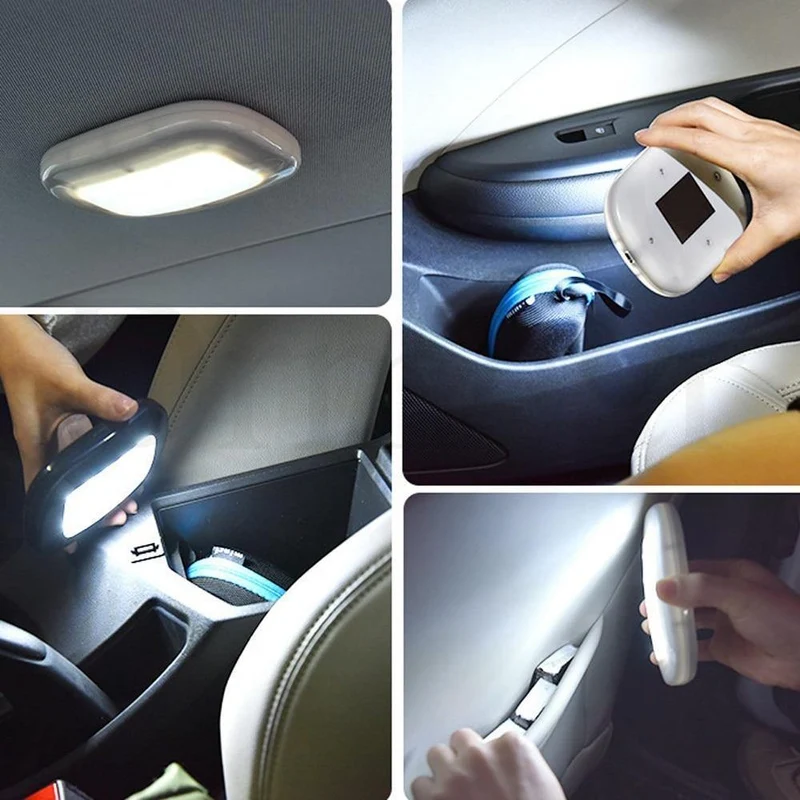 Universal-Automobile Auto Innen lesen licht Dome USB Lade Dach Decke Magnet Lampe Touch Typ Nachtlicht Stamm Drl