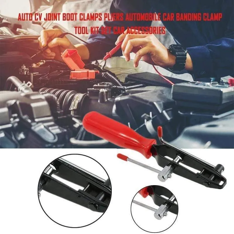 Universal Anti-Staub-Klemme CV-Boot-Klemme Auto-Banding-Tool CV-Gelenk-Boot-Crimper-Zange Autoreifen-Reparatur-Werkzeuge