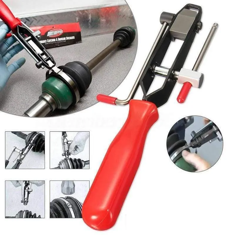 Universal Anti-Staub-Klemme CV-Boot-Klemme Auto-Banding-Tool CV-Gelenk-Boot-Crimper-Zange Autoreifen-Reparatur-Werkzeuge