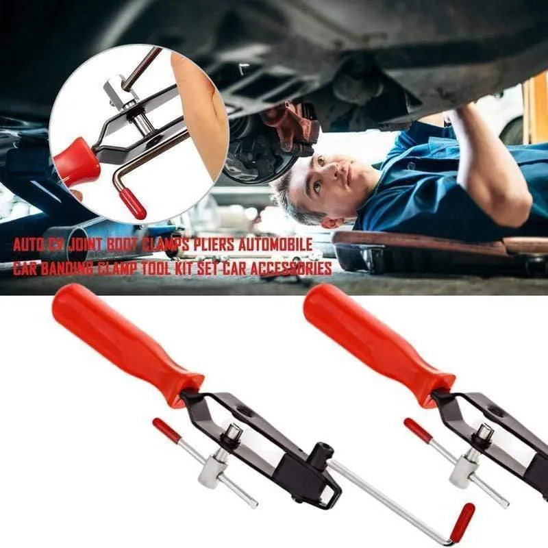 Universal Anti-Staub-Klemme CV-Boot-Klemme Auto-Banding-Tool CV-Gelenk-Boot-Crimper-Zange Autoreifen-Reparatur-Werkzeuge