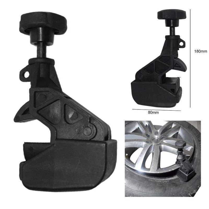 1 Stück Schwarz 180x80x45mm Kunststoff Universal Reifenwechsler Radwechsel Drop Center Tool Felgenwulstklemme Autoreifen Reparaturwerkzeuge