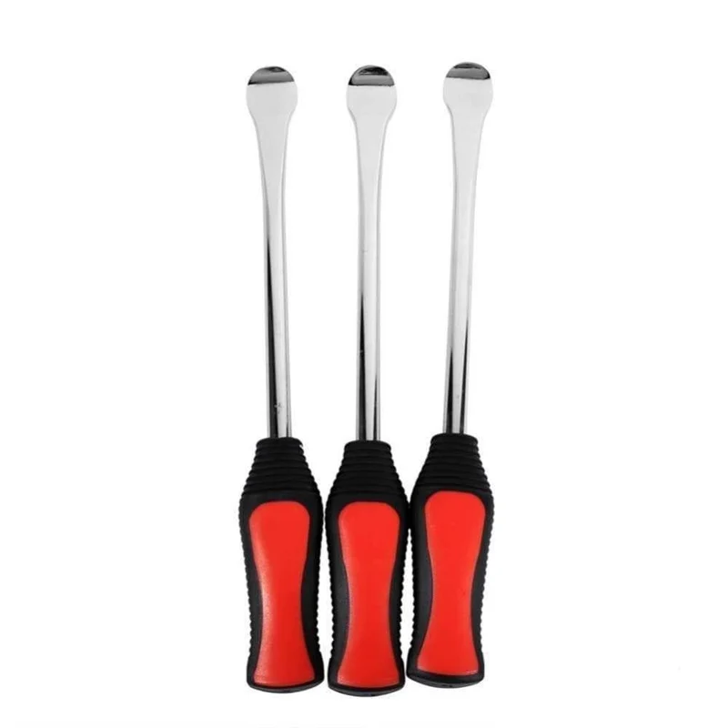 3-teiliges Motorrad-Reifenreparatur-Werkzeug, Reifenheber-Werkzeug, Löffel, Reifeneisen, Felgenwechsel, mit 2 x Radschutz-Set, Reifenwechsel-Reparaturset