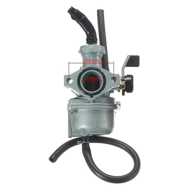 22mm PZ22 Carb Vergaser Luftfilter Ansaugrohr Für 110cc 125cc SSR Lifan CRF50 Pit Dirt Bike Motorrad ATV