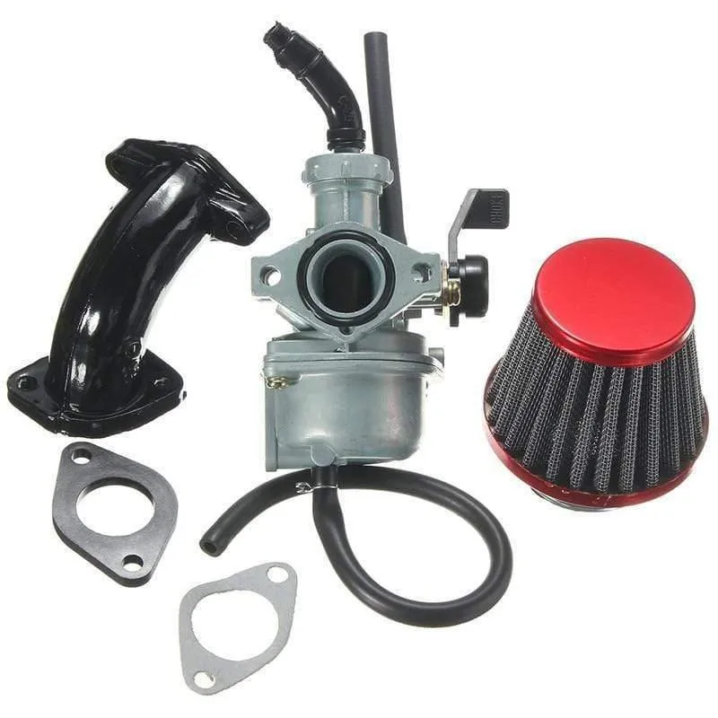 22mm PZ22 Carb Vergaser Luftfilter Ansaugrohr Für 110cc 125cc SSR Lifan CRF50 Pit Dirt Bike Motorrad ATV