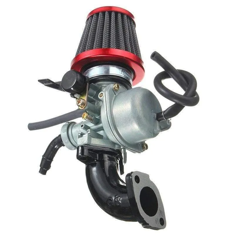 22mm PZ22 Carb Vergaser Luftfilter Ansaugrohr Für 110cc 125cc SSR Lifan CRF50 Pit Dirt Bike Motorrad ATV
