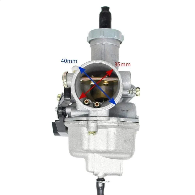 PZ27 mm Kabeldrosselvergaser 125 150 200 250 300cc ATV Quad Go Kart PZ27 Motorradvergaser Ohne Griff