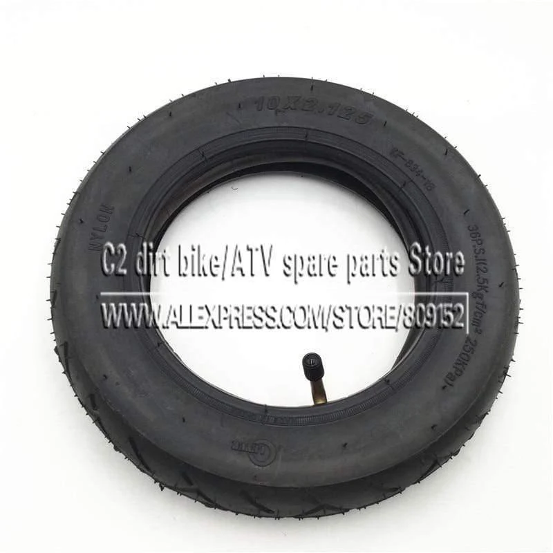 10x2.50 10x2.0 10xNUMX 2.125X10 Elektroroller Balancing Hoverboard Self Smart Balance Reifen Außendurchmesser 3.0inch Reifen und Schlauch