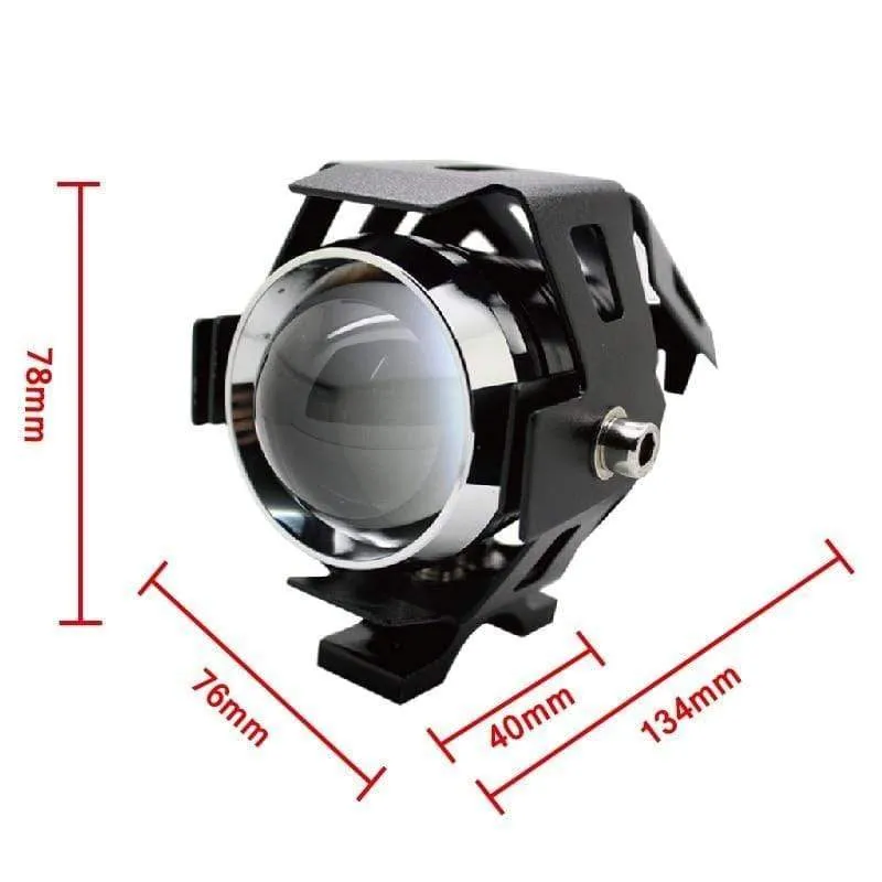 2 Teile/los SUNKIA LED Scheinwerfer High Power 125 watt Motorrad Projektor Lampe U5 3 Modi 3000LM Motorrad Kopf Nebel Lampe freies Verschiffen