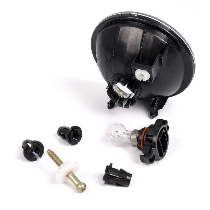Ein Paar Tahoe-Stoßstangen-Fernscheinwerfer mit getönten Linsen und Nebelscheinwerfern mit H3-Birnen für Chevrolet Chevy 2007 2008 2009 2010 2011 2012 2013 2014