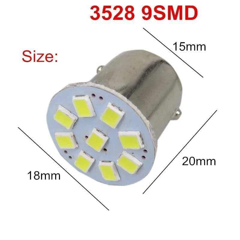 10x 24V Led 1156 BA15S P21W 1157 3528 Externe Licht Auto Lkw Anhänger RV Bremse Reverse Backup lichter Blinker Lampe Birne