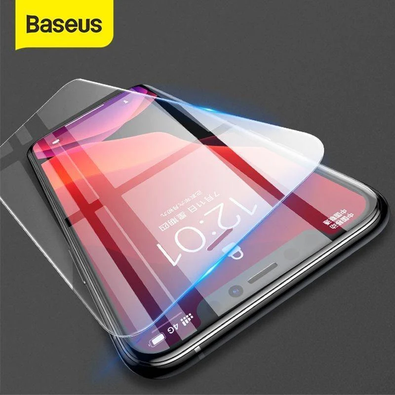 Baseus 0.15 mm ultradünner Displayschutz für iPhone 11 Pro Glasschutz aus gehärtetem Glas Kratzfest für iPhone 11 Pro max