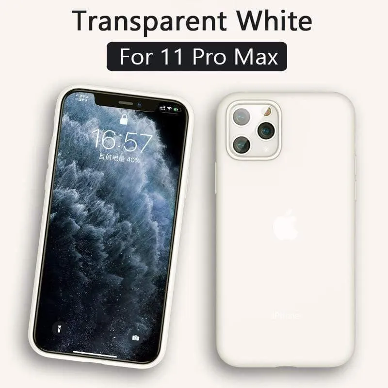 Baseus Liquid Silicone Hülle für iPhone 11 Pro Max Hülle Silikon Coque Abdeckung für iPhone 11 Pro Hülle Telefon zurück Coque Hülle