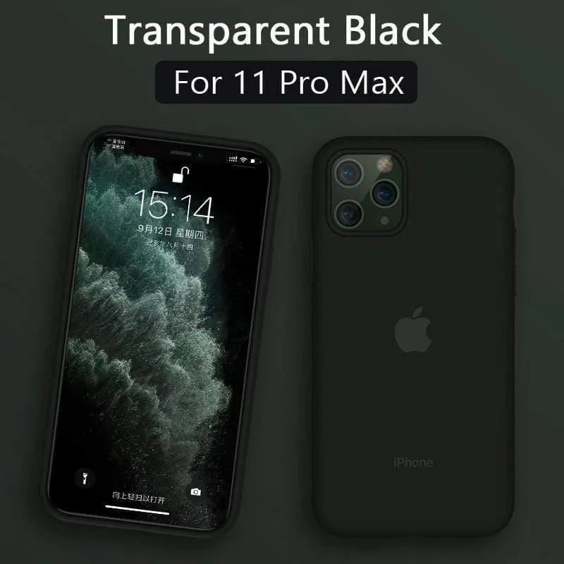 Baseus Liquid Silicone Hülle für iPhone 11 Pro Max Hülle Silikon Coque Abdeckung für iPhone 11 Pro Hülle Telefon zurück Coque Hülle