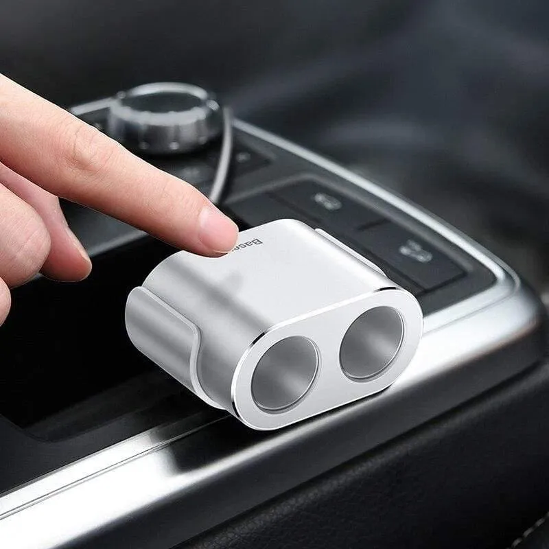 Baseus Autoladegerät Zigarettenanzünder Steckdose Splitter Hub Netzteil für iPhone Samsung Handy Expander Ladegerät DVR GPS