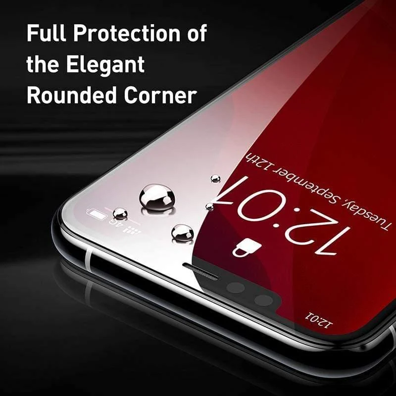 Baseus 0.3 mm Vollschutzglas für iPhone 11 Pro Max Displayschutzfolie aus gehärtetem Glas für iPhone 11 Pro Glas
