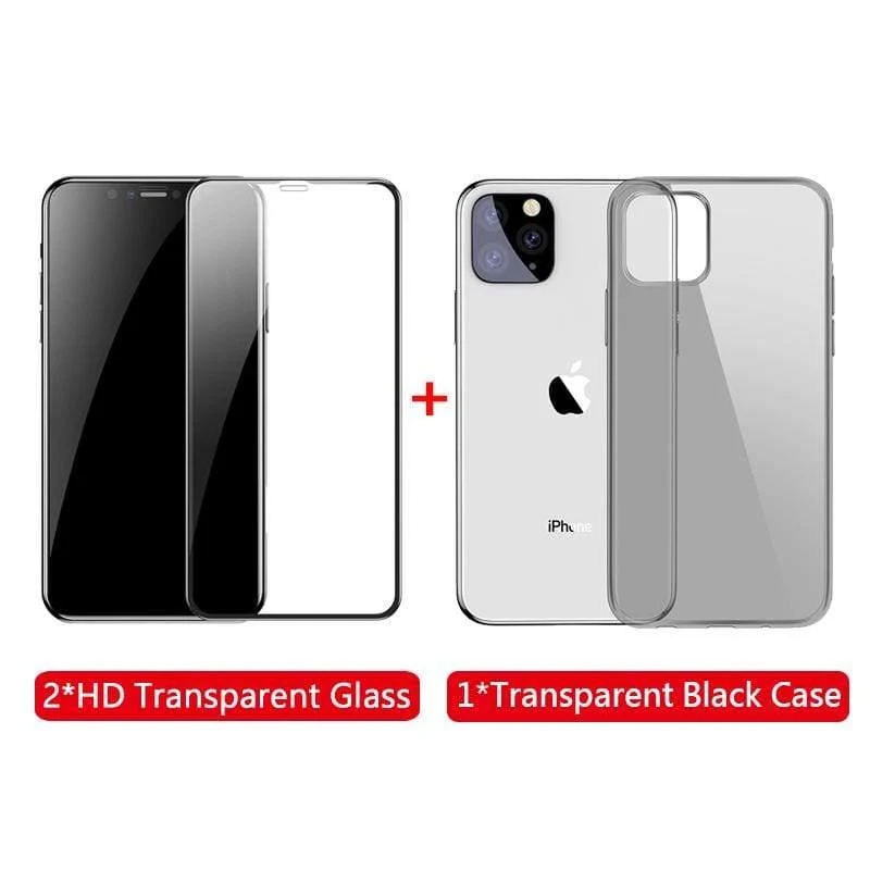 Baseus 0.3 mm Vollschutzglas für iPhone 11 Pro Max Displayschutzfolie aus gehärtetem Glas für iPhone 11 Pro Glas