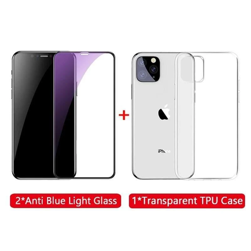 Baseus 0.3 mm Vollschutzglas für iPhone 11 Pro Max Displayschutzfolie aus gehärtetem Glas für iPhone 11 Pro Glas