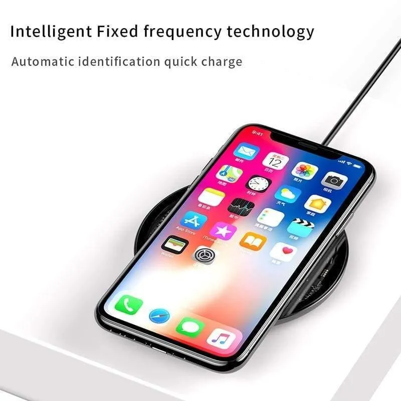 Baseus 15W Qi Wireless Ladegerät für iPhone X / XS Max XR 8 Plus Sichtbares Element Wireless Ladegerät für Samsung S9 S10 + Note 9 10