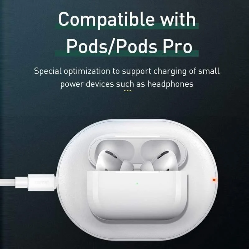 Baseus 15W Qi Wireless-Ladegerät für iPhone 11 Pro X XS MAX XR 8 Plus Schnellladung für Airpods Pro Samsung S9 S10 S20 P20 P30 Pro