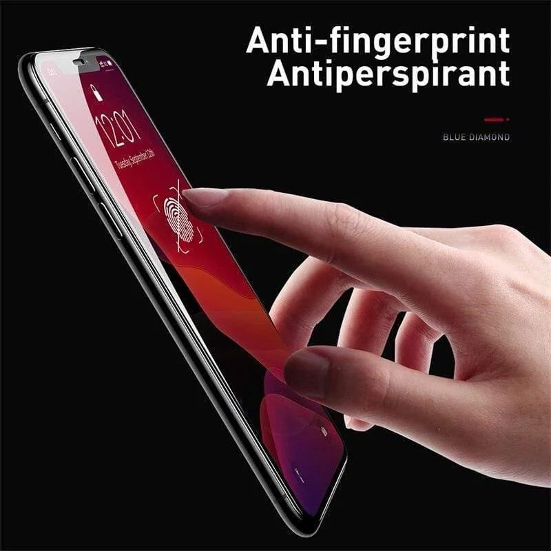 Baseus 0.23 mm Vollbildschutz für iPhone 11Pro Max Ultradünne, vollflächige, gebogene, gehärtete Glasscheibe für iPhone 11 Glasfolie
