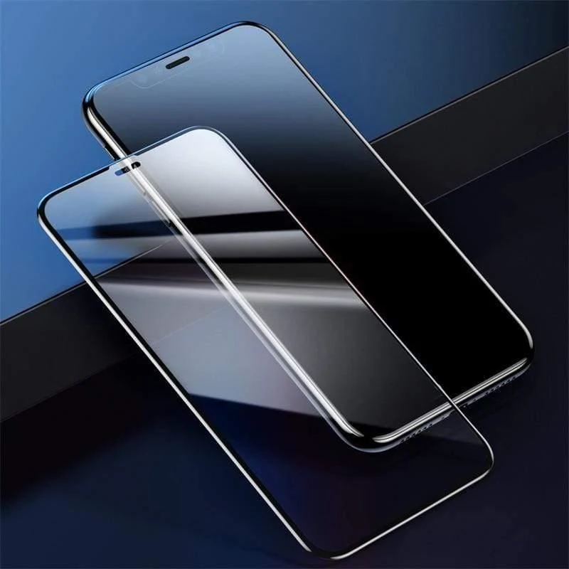 Baseus 0.23 mm Vollbildschutz für iPhone 11Pro Max Ultradünne, vollflächige, gebogene, gehärtete Glasscheibe für iPhone 11 Glasfolie