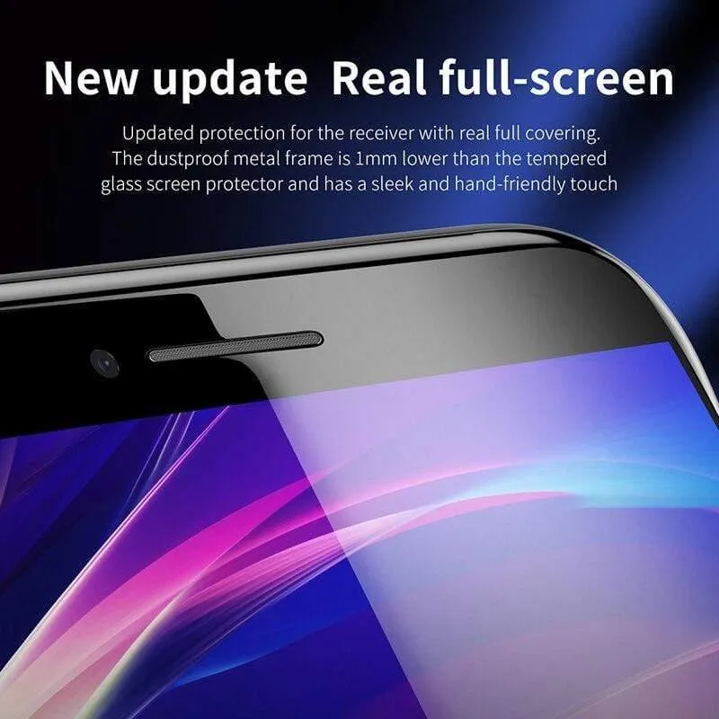 Baseus 0.3 mm dünnes Schutzglas für iPhone 7 8 6 6s Displayschutzfolie 9H Gehärtetes Glas mit voller Abdeckung für iPhone X XS MAX