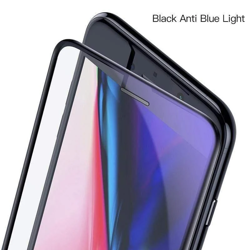 Baseus 0.3 mm dünnes Schutzglas für iPhone 7 8 6 6s Displayschutzfolie 9H Gehärtetes Glas mit voller Abdeckung für iPhone X XS MAX