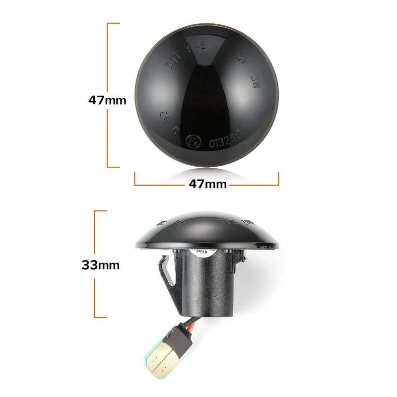 2 stücke Dynamische LED Blinker Licht Seite Repeater Anzeige Licht Seite Marker Lichter Für Land Rover Range Rover L322 2002-2012