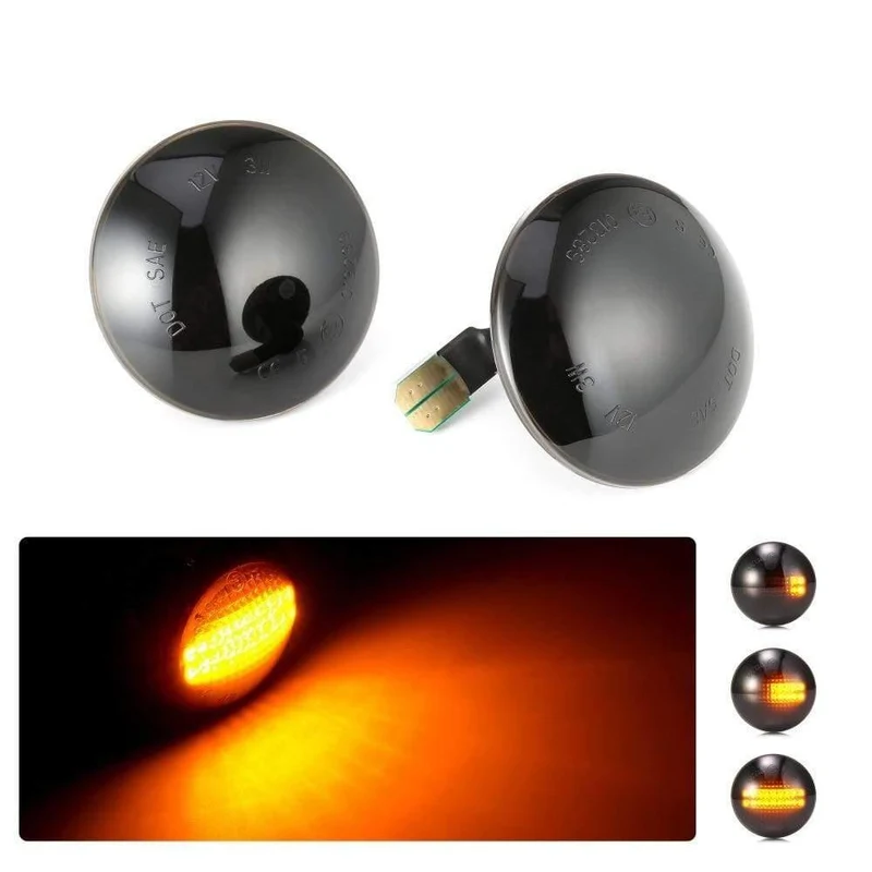 2 stücke Dynamische LED Blinker Licht Seite Repeater Anzeige Licht Seite Marker Lichter Für Land Rover Range Rover L322 2002-2012