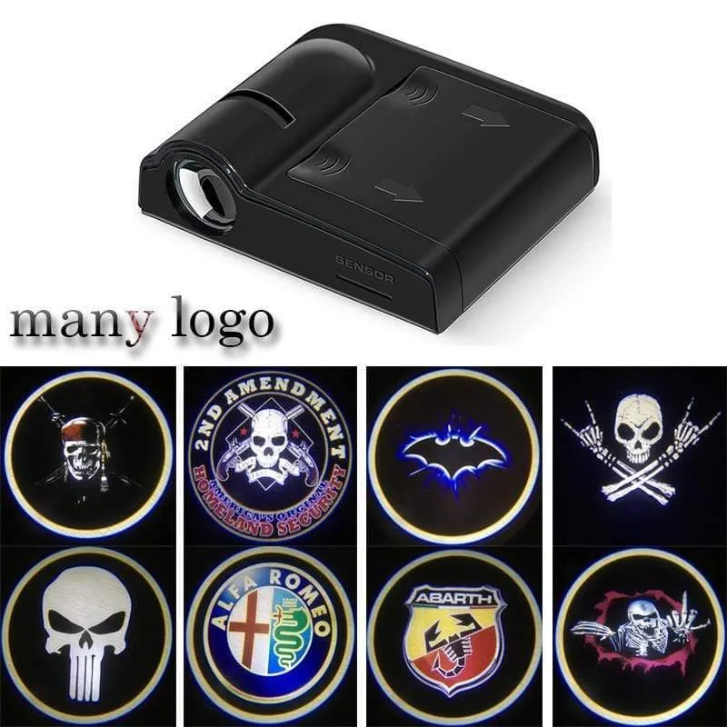 1PCS Universal Wireless Autotür Willkommen Logo Licht Projektor LED Laser Lampe Für Ford BMW Toyota Volkswagen Chevrolet Mazda