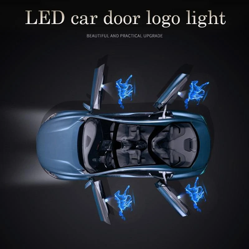 1PCS Universal Wireless Autotür Willkommen Logo Licht Projektor LED Laser Lampe Für Ford BMW Toyota Volkswagen Chevrolet Mazda