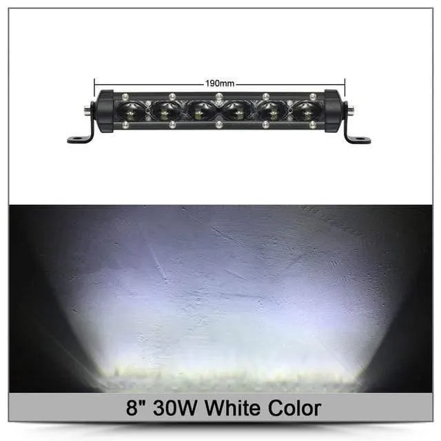 6D Objektiv 150 W 120 W 90 W 20 Zoll Led Bar Offroad Licht Für Auto 12 V 24 V ATV 4x4 Off-road-Auto Arbeit Lichter Fahren Lampen