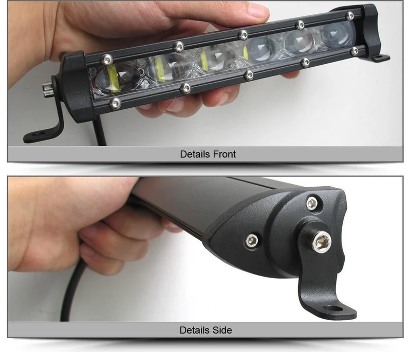 6D Objektiv 150 W 120 W 90 W 20 Zoll Led Bar Offroad Licht Für Auto 12 V 24 V ATV 4x4 Off-road-Auto Arbeit Lichter Fahren Lampen