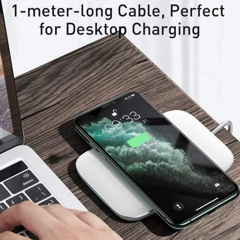 Baseus 15W Qi Wireless Ladeständer für iPhone 11 Pro X XS Samsung S10 S9 S8 Schnelle kabellose Ladestation mit Halter