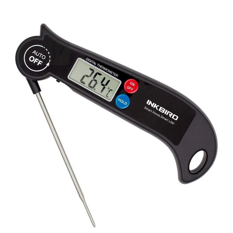 Inkbird HET-F001 Digitales Küchenthermometer für das Backen von Bier Fleisch Kochen von Lebensmittelsonden BBQ Elektronisches Ofenthermometer Küchengeräte (wie in der Abbildung gezeigt)