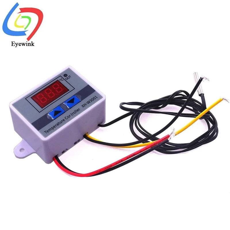 220V W3001 XH-W3001 Digitaler Thermostat für Inkubator Temperaturregler 110V-220V 10A Thermoregulator Temperaturtester 12V